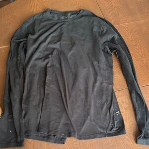 Lululemon Men's Long Sleeve Running Shirt - Black
